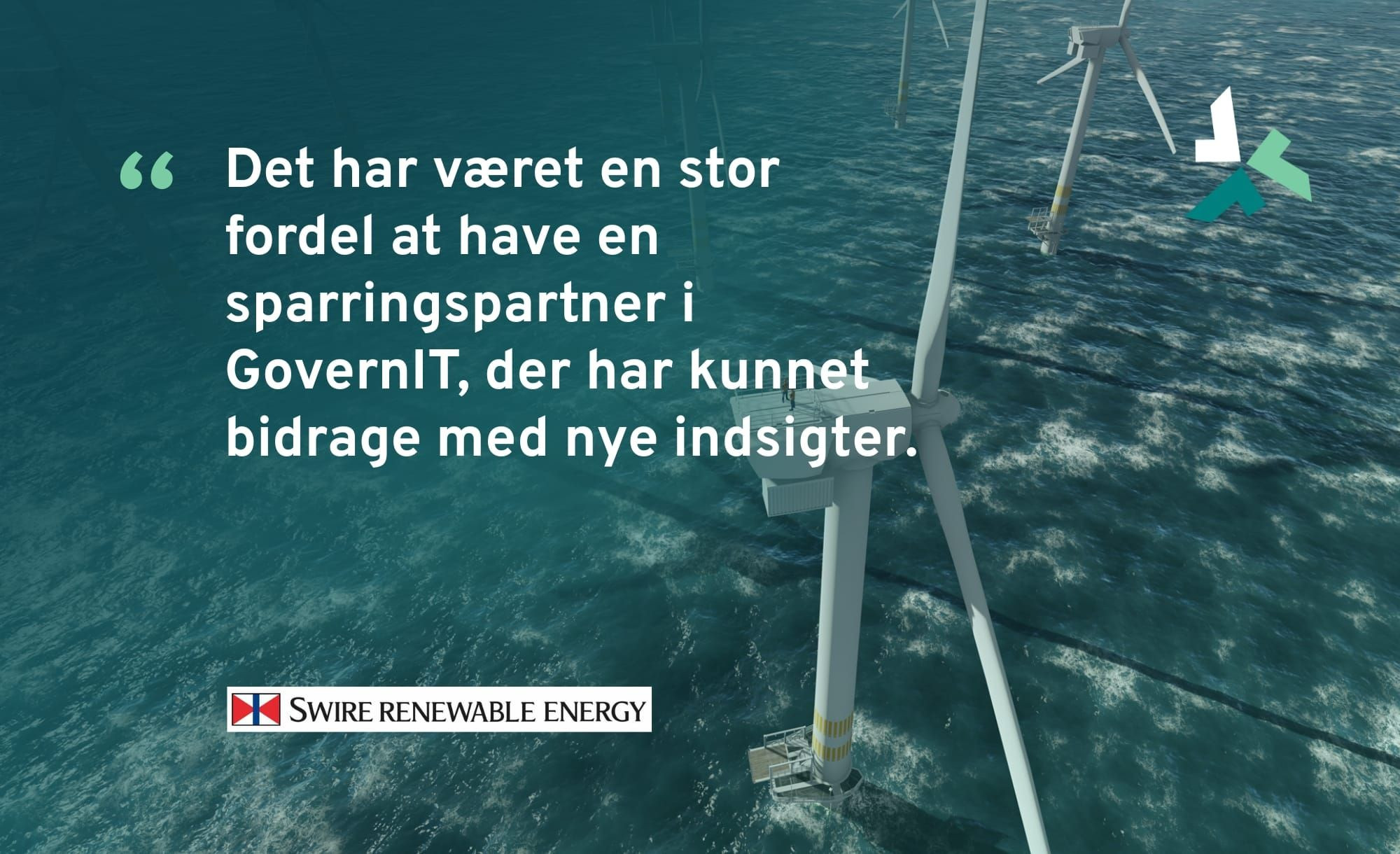 GovernIT var en afgørende sparringspartner i Swire Renewable Energy’s IT-transformation