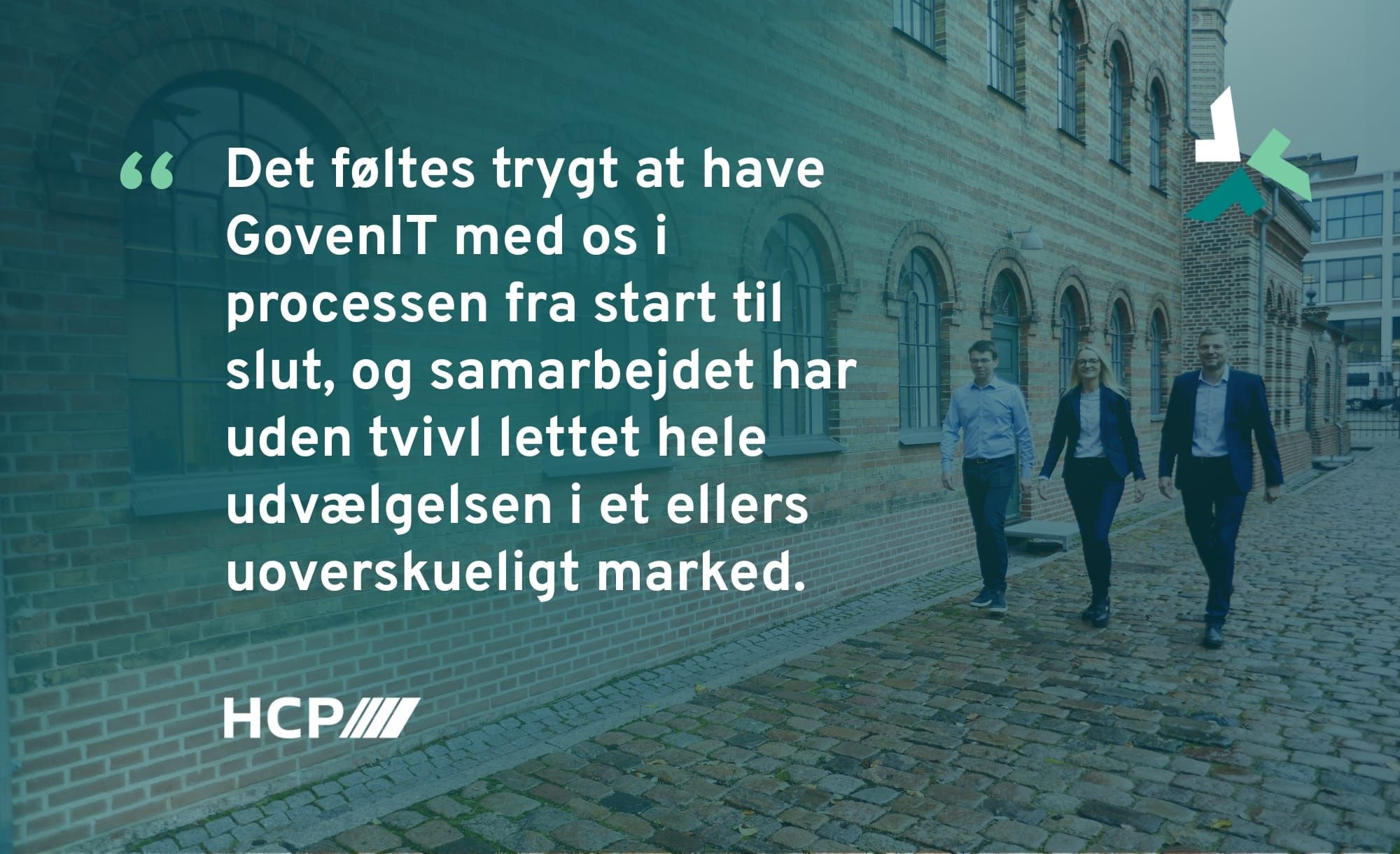 GovernIT blev værdifuld rådgiver i udvælgelsen af HCP’s nye IT-system